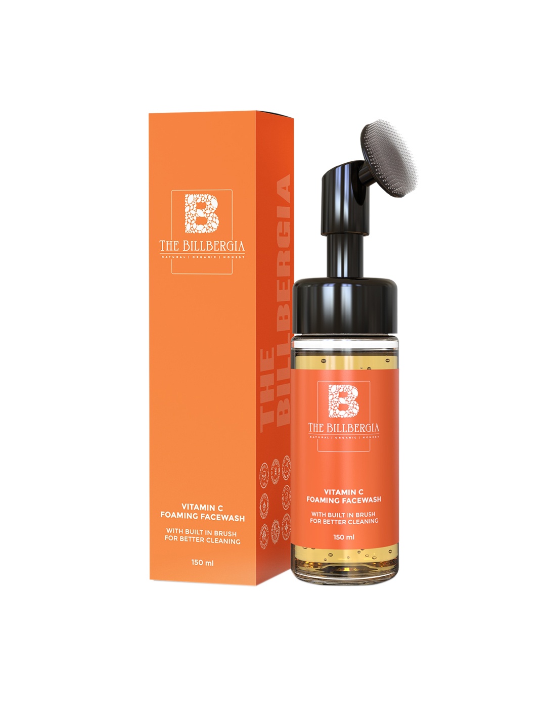 

THE BILLBERGIA Vitamin C Foaming Face Wash with Mulberry 150 ml, Orange