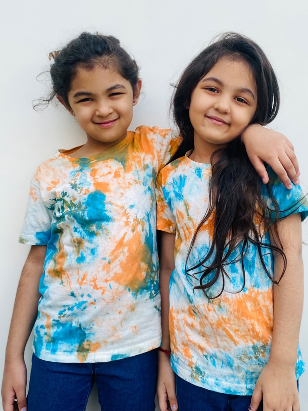 

luyk Kids Tie & Dye DIY T-Shirt Kit 1-2 years, Navy blue