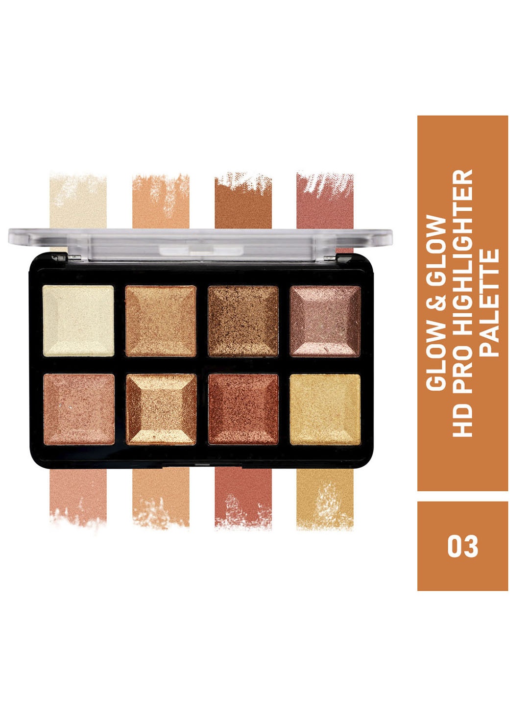 

Half N Half Glow & Glow HD PRO Highlighter Multicolor Palette - Limited Edition, Multi