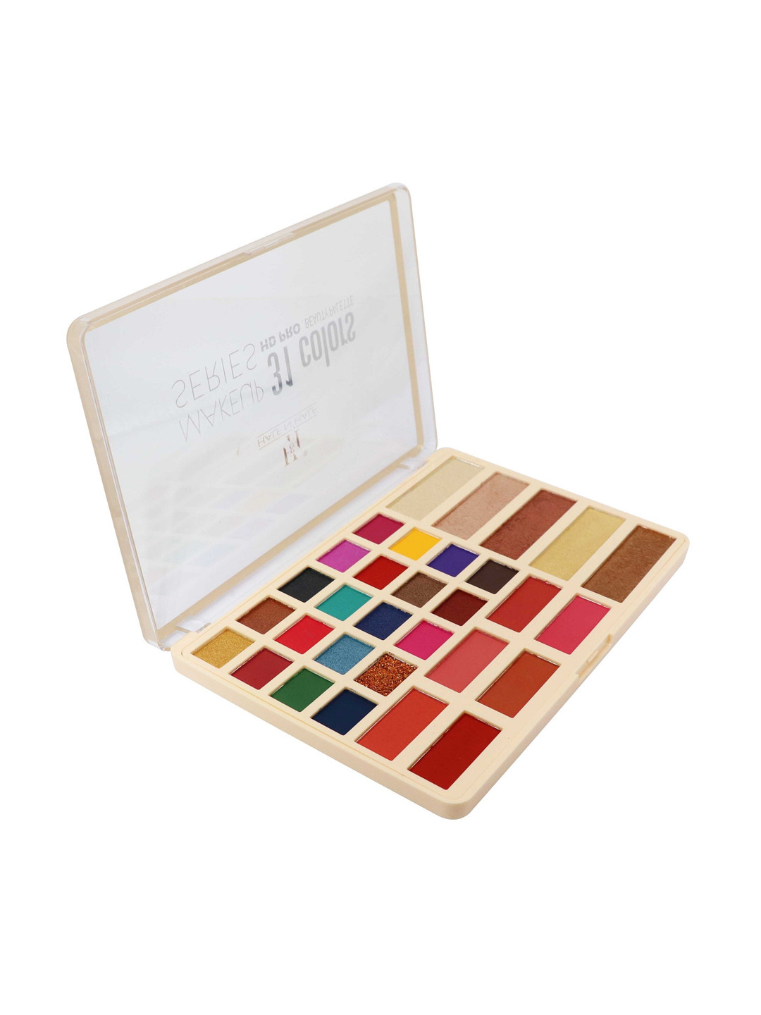

Half N Half 31 Colors HD PRO Beauty Eyeshadow-Highlighter & Blusher Makeup Kit - 02, Multi