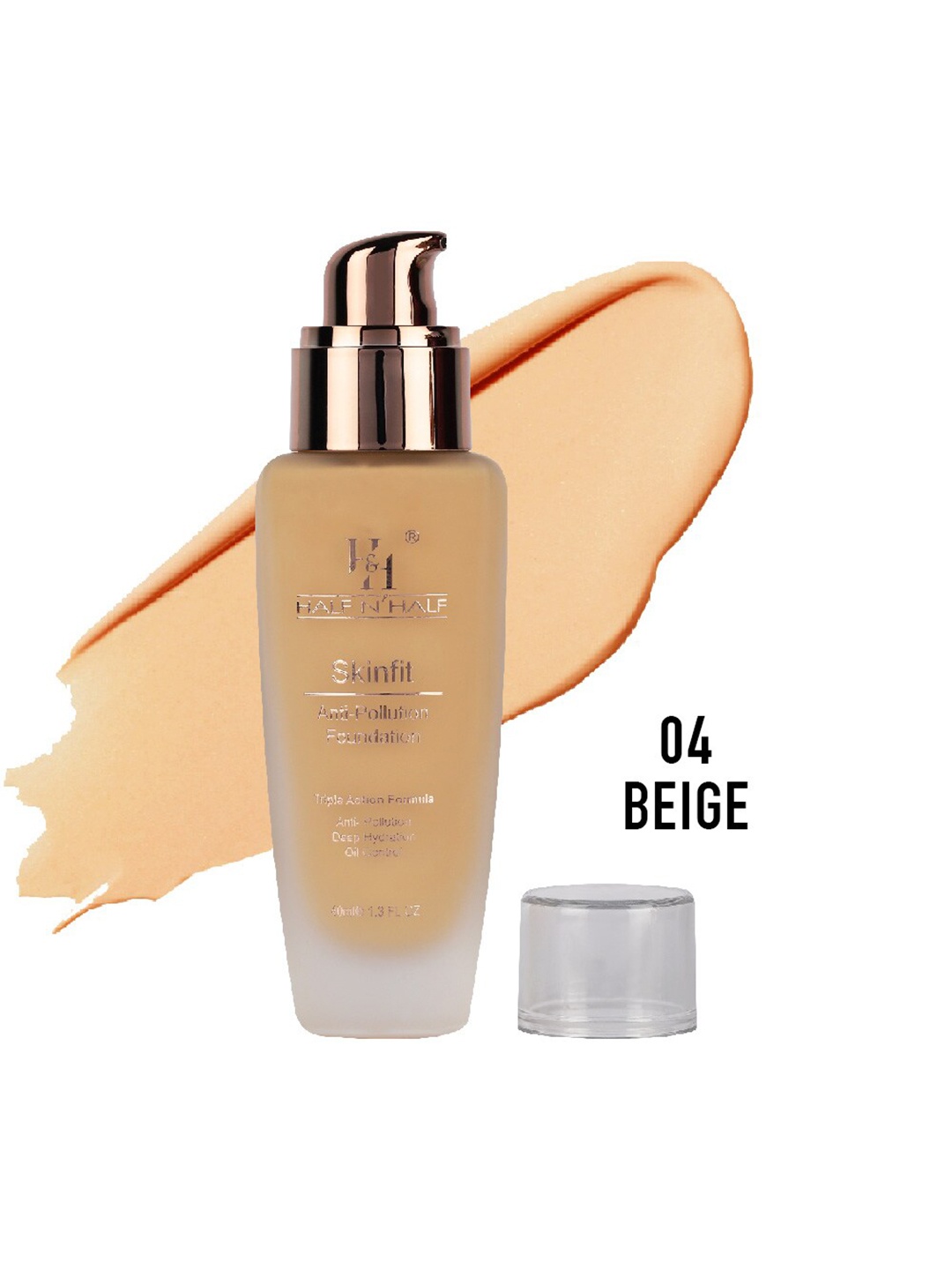 

Half N Half Hydrating Oil Foundation- 04 Beige