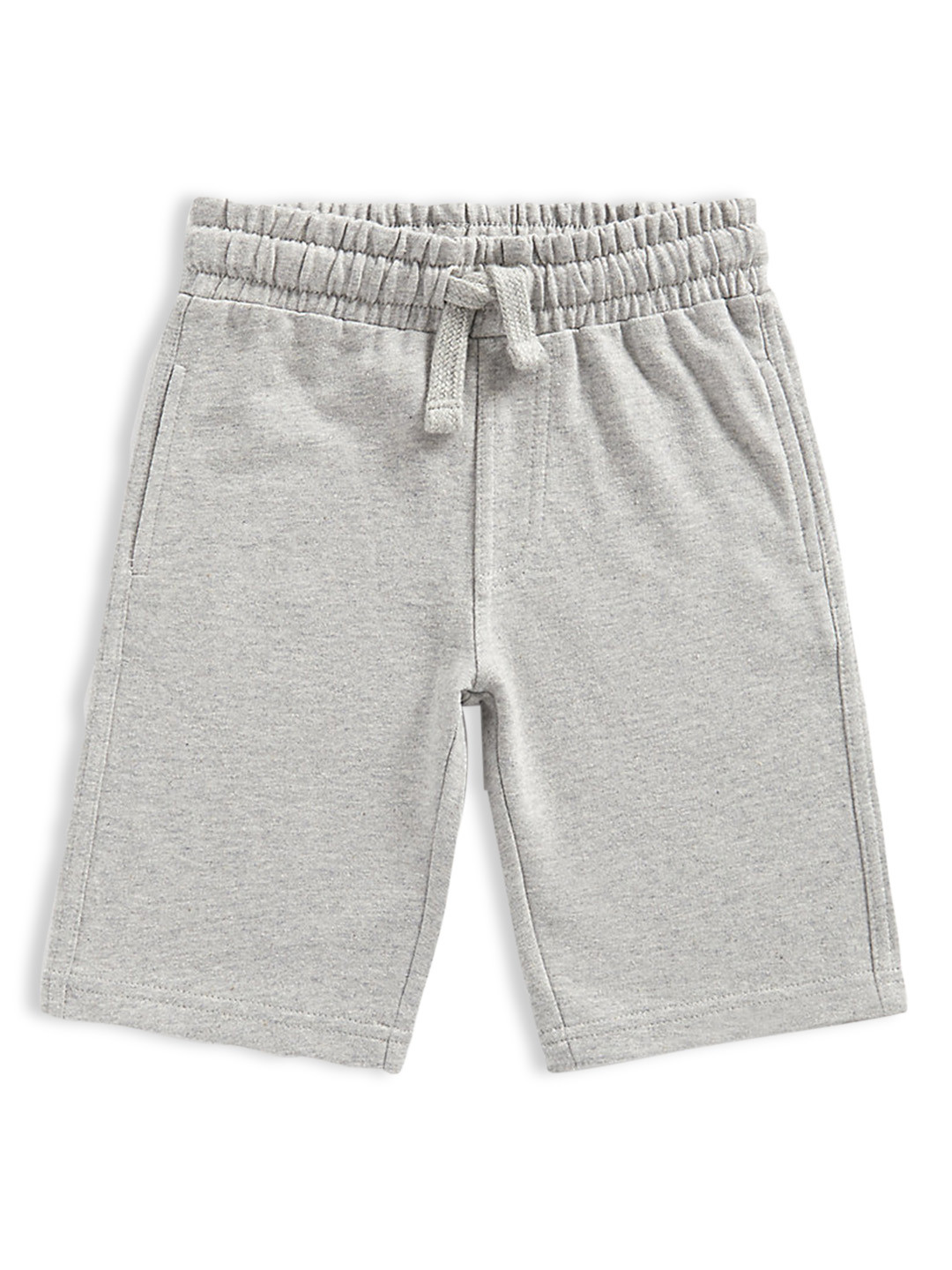 

mothercare Boys Grey High-Rise Pure Cotton Shorts