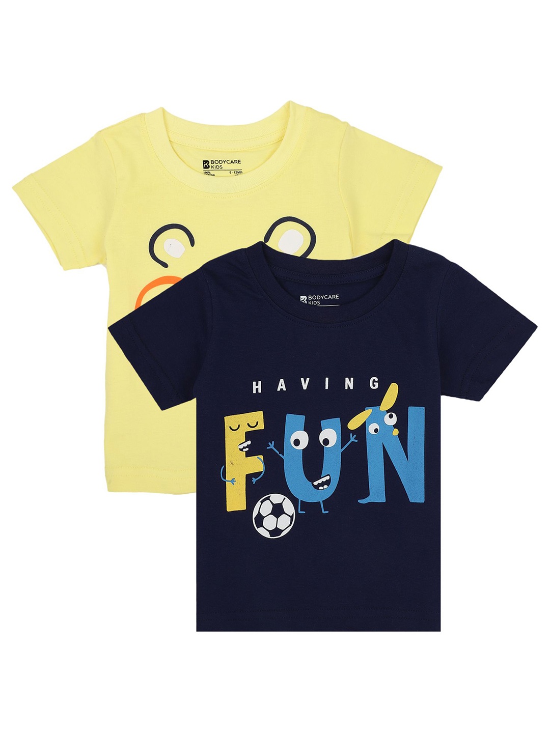 

Bodycare Kids Boys Set Of 2 Printed T-shirts, Assorted