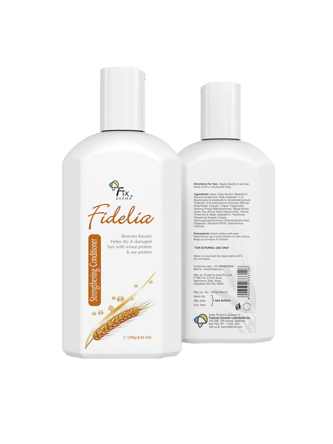 

FIXDERMA Fidelia Strengthening Conditioner 250 ml, White