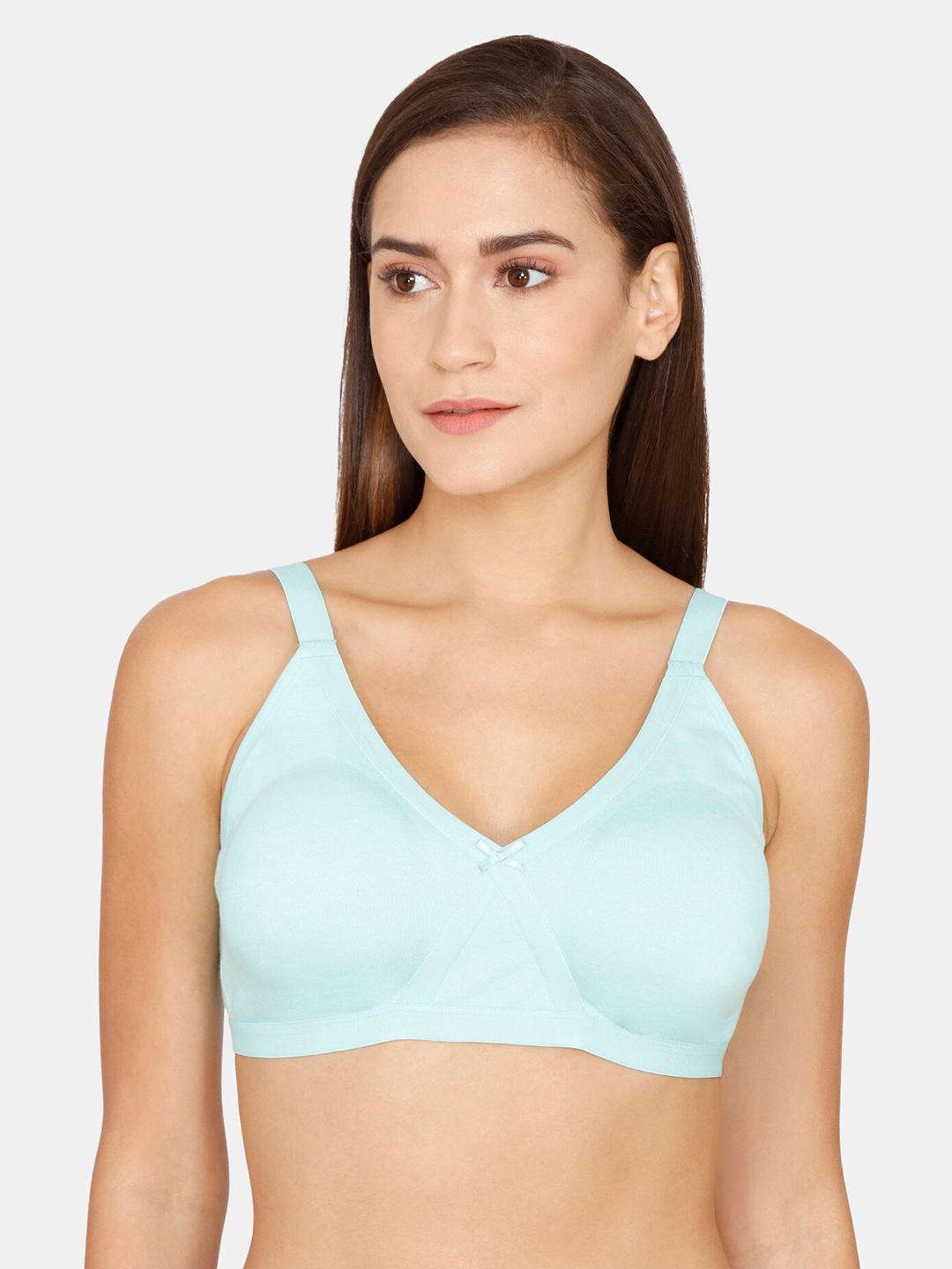 

Zivame Blue Everyday Bra - Non Padded Non Wired