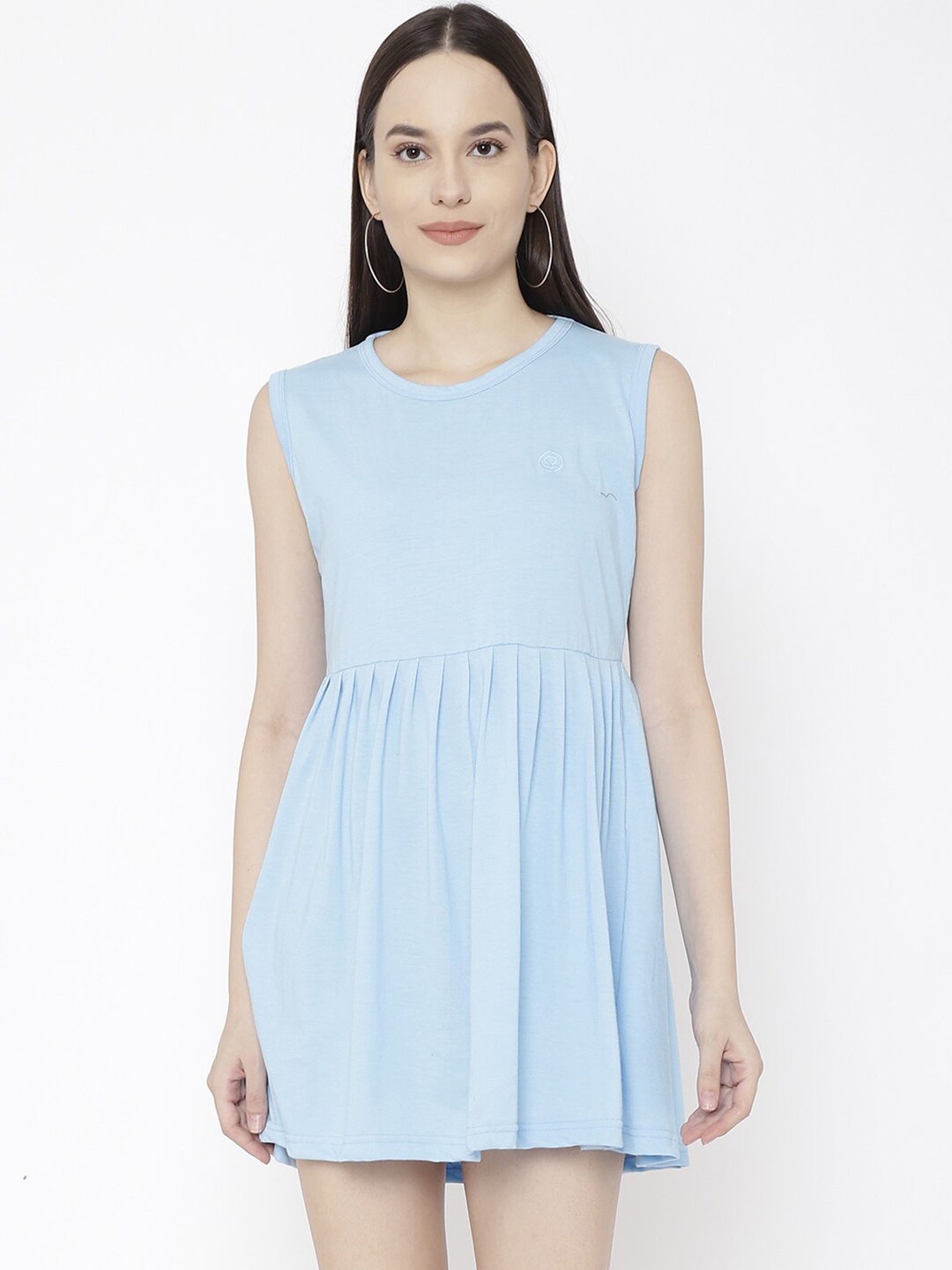

Chkokko Blue Mini Dress