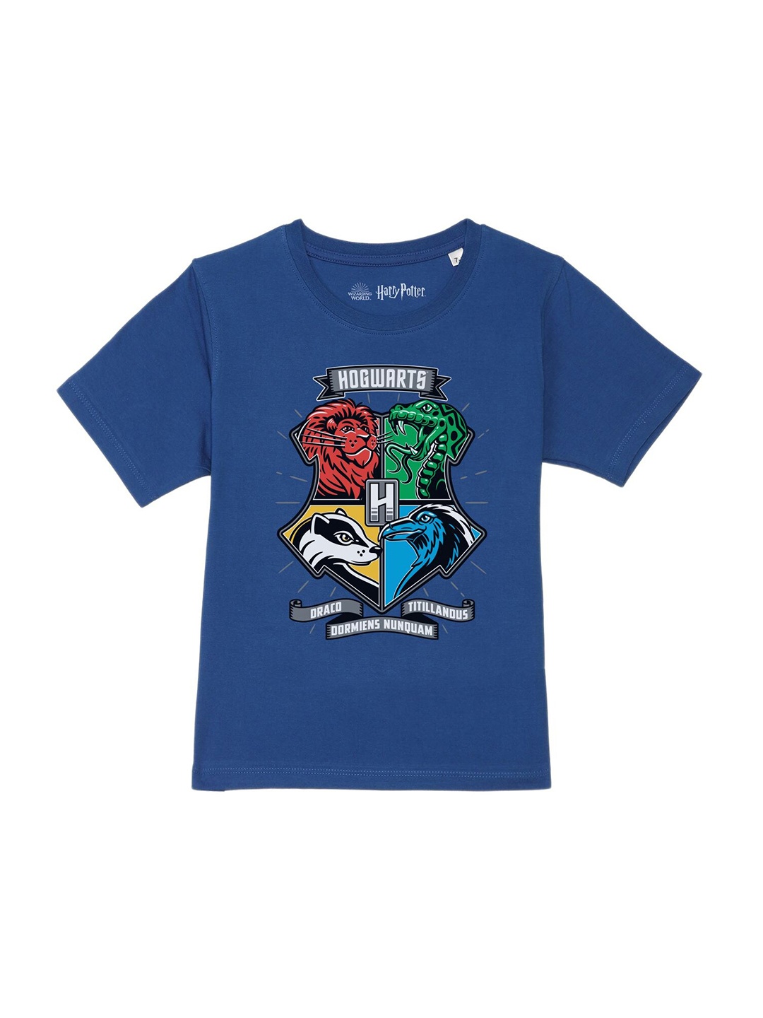 

Harry Potter by Wear Your Mind Boys Blue High Neck T-shirt