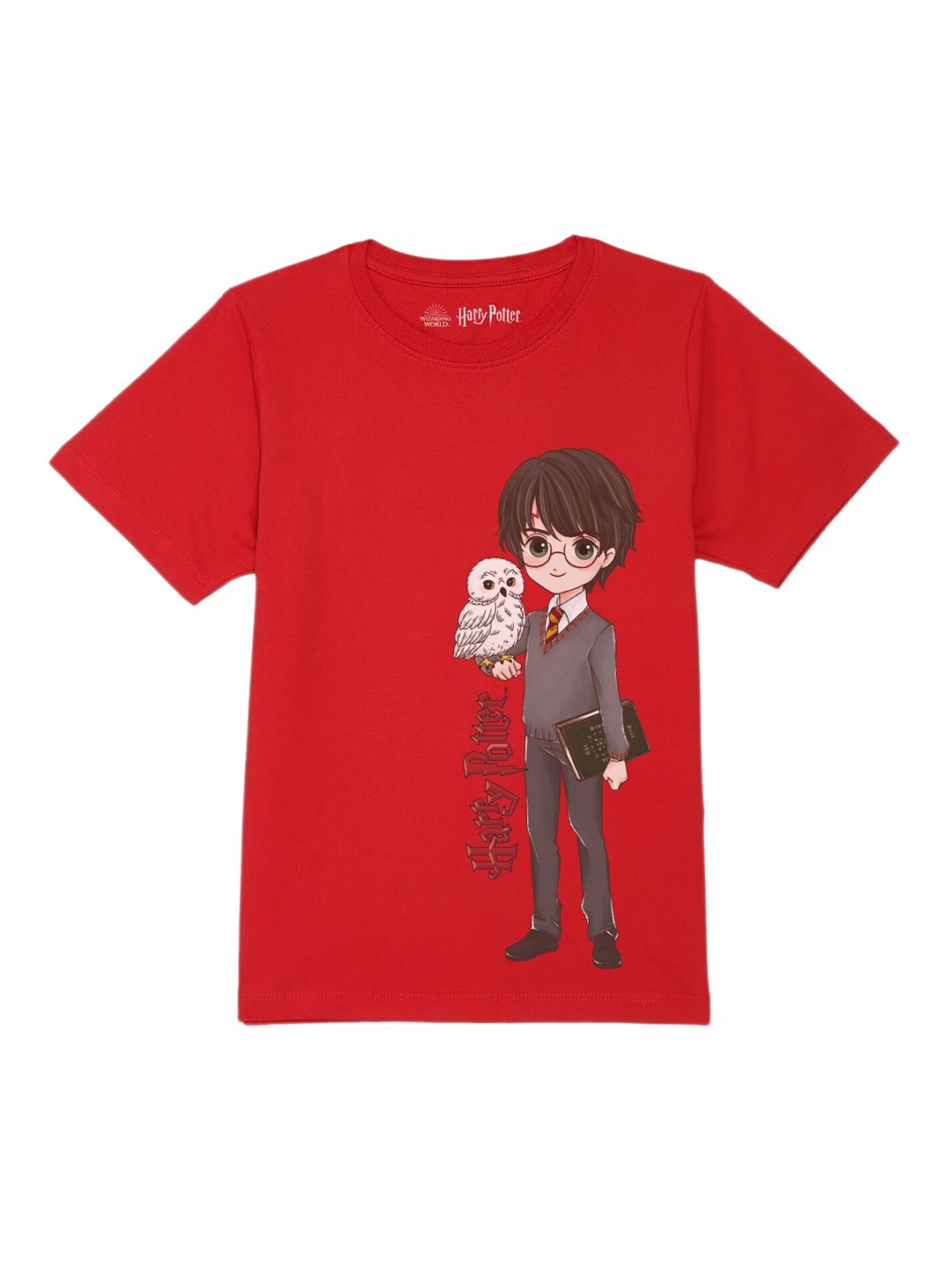 

Harry Potter by Wear Your Mind Boys Red Printed T-shirt