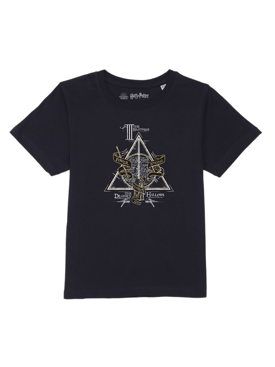 

Harry Potter by Wear Your Mind Boys Navy Blue Printed T-shirt