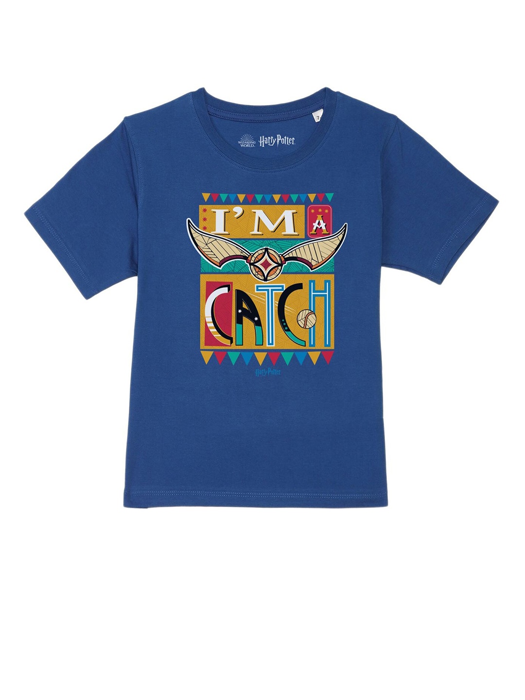 

Harry Potter by Wear Your Mind Boys Blue Printed T-shirt