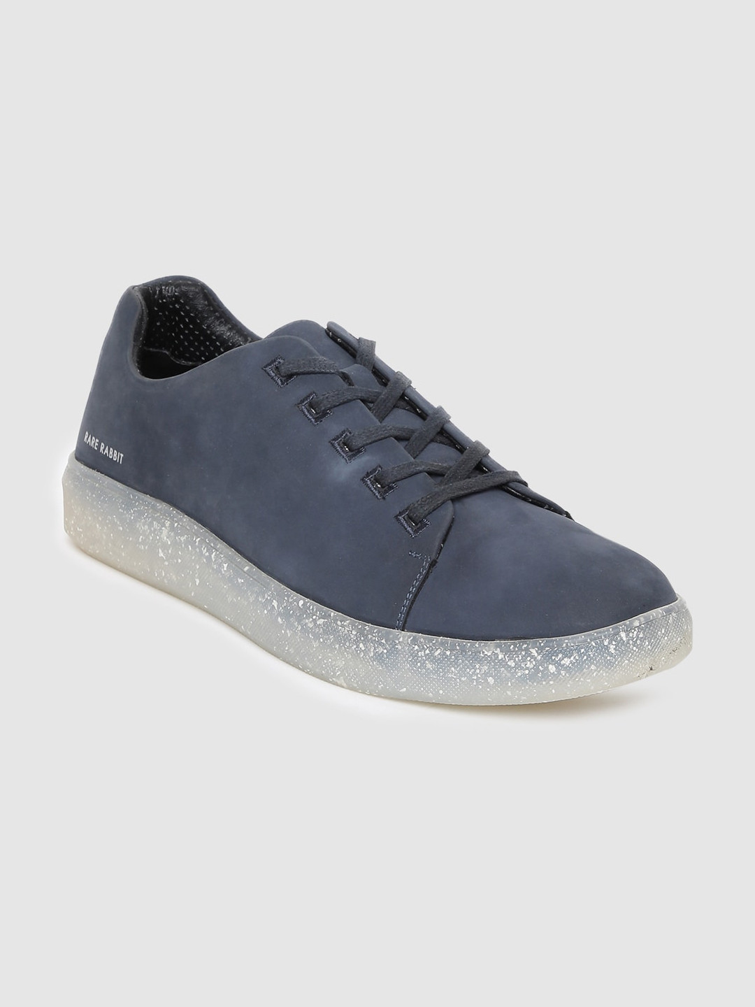 

RARE RABBIT Men Blue Nubuck Sneakers