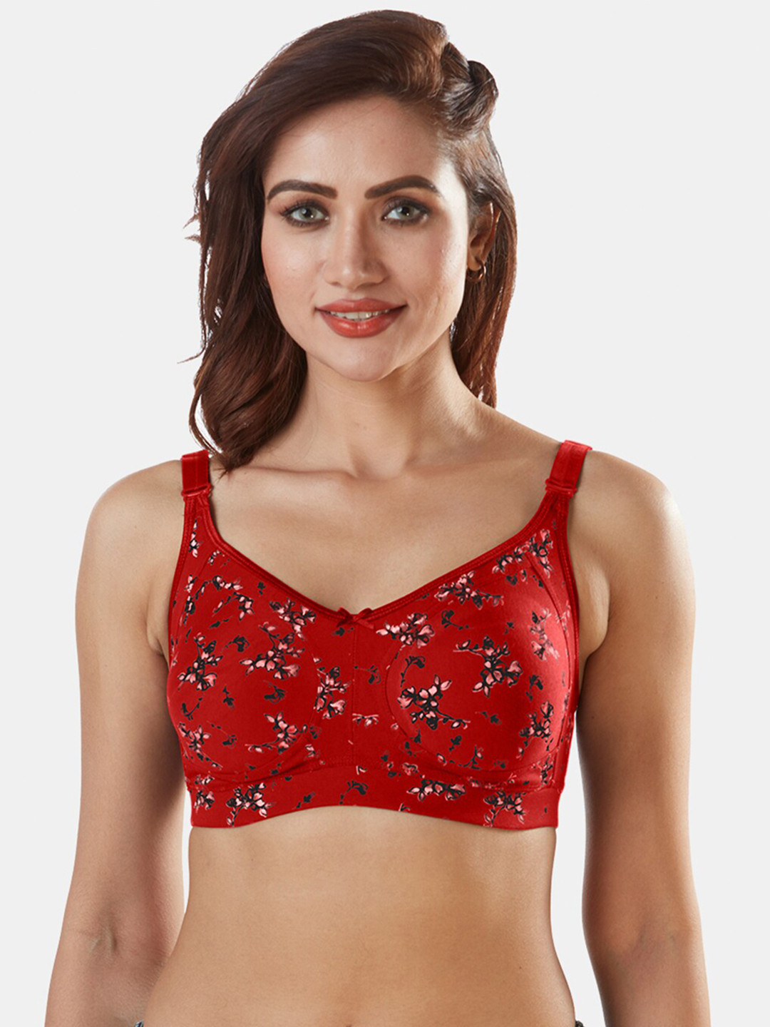 

Sonari Red Floral Bra
