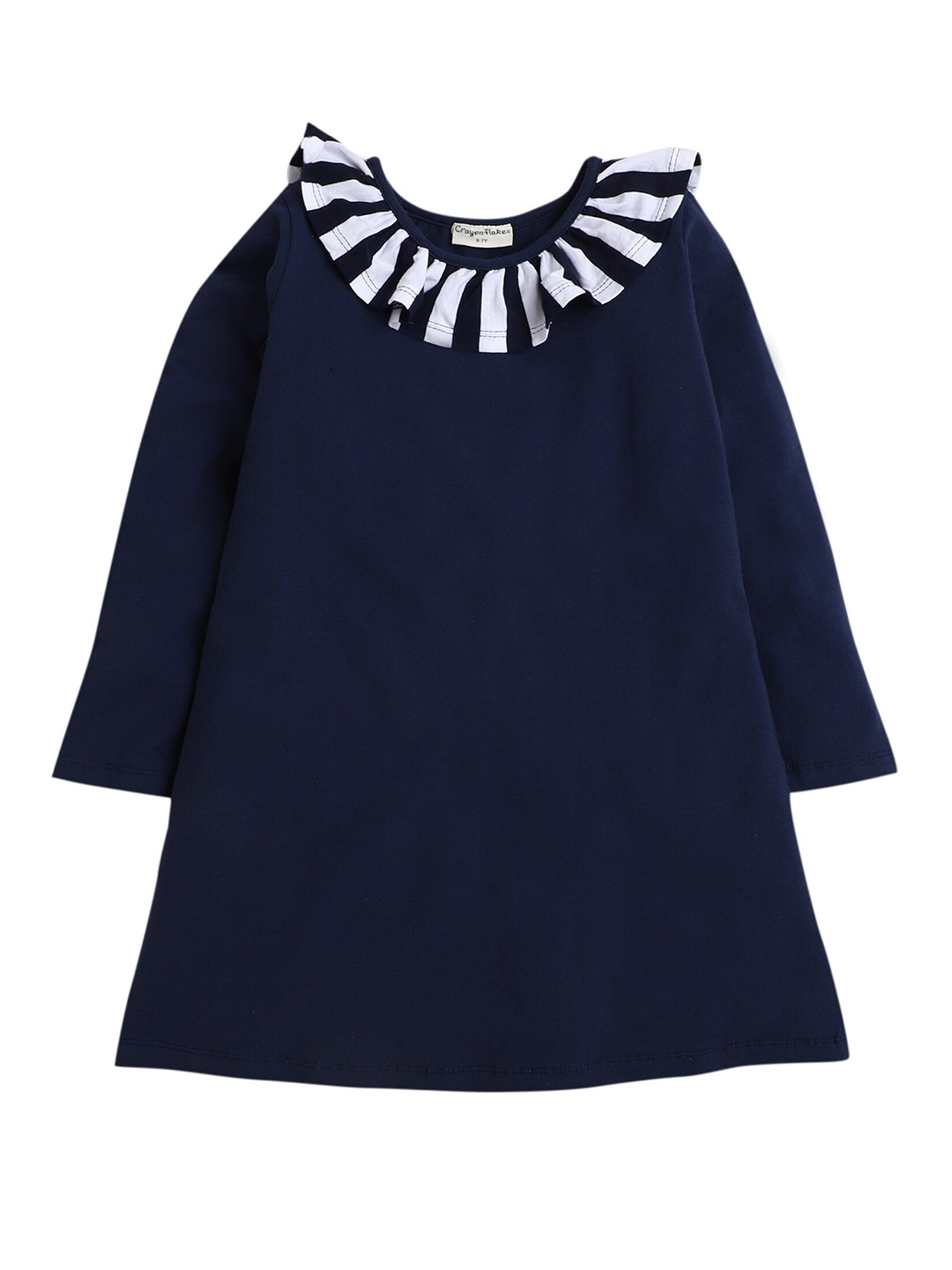

Hopscotch Blue A-Line Pure Cotton Dress