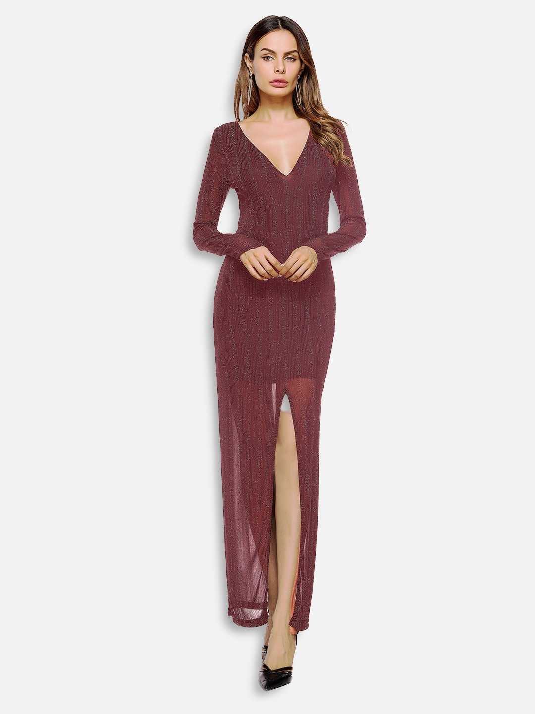 

JC Collection Red Maxi Dress
