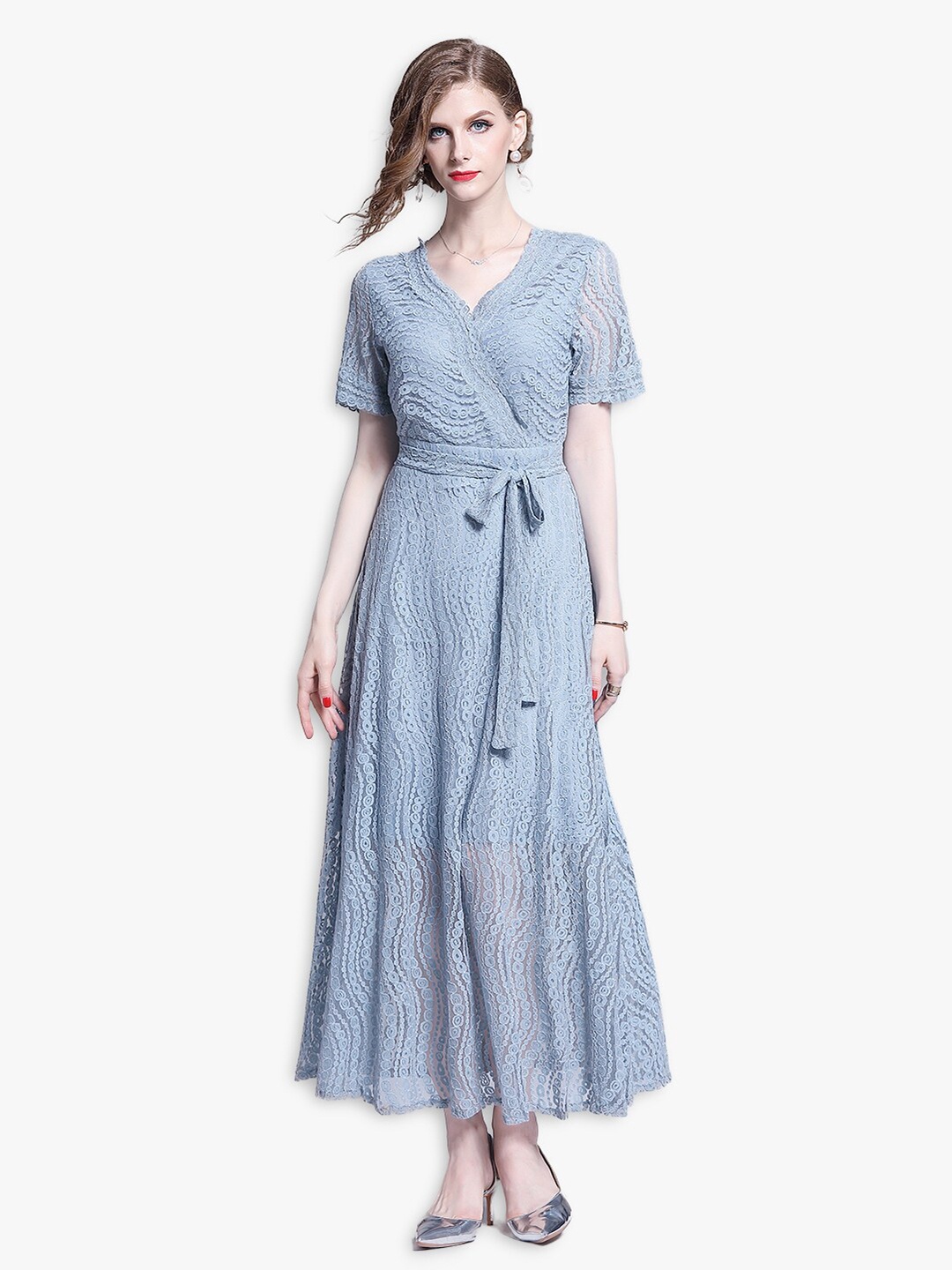 

JC Collection Blue Maxi Dress