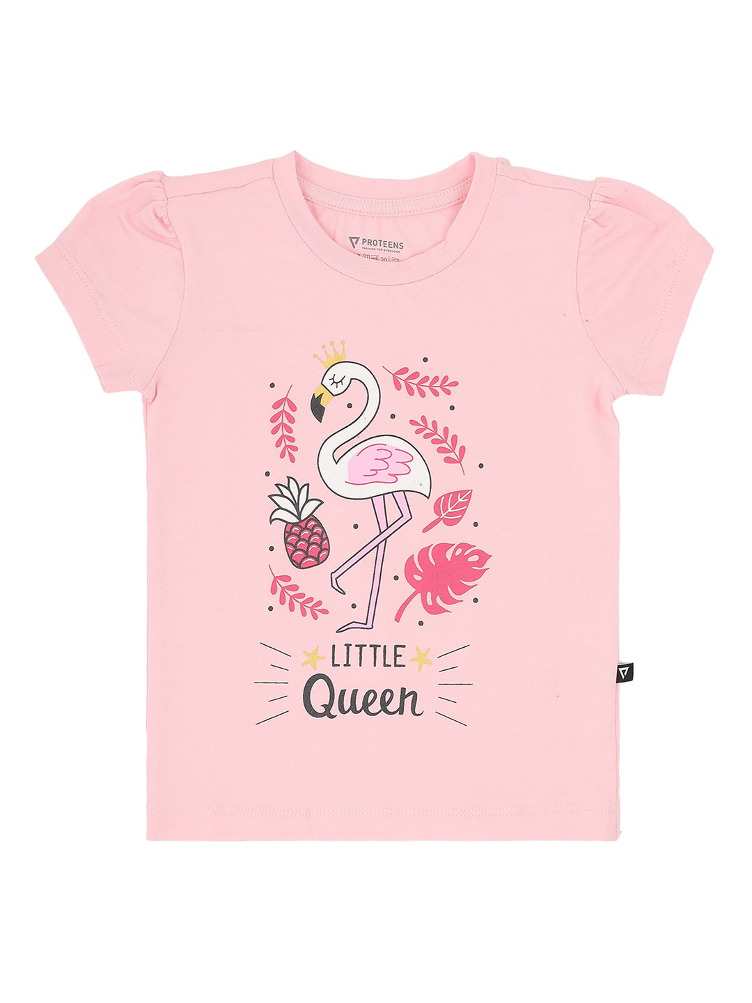 

PROTEENS Girls Pink Printed T-shirt