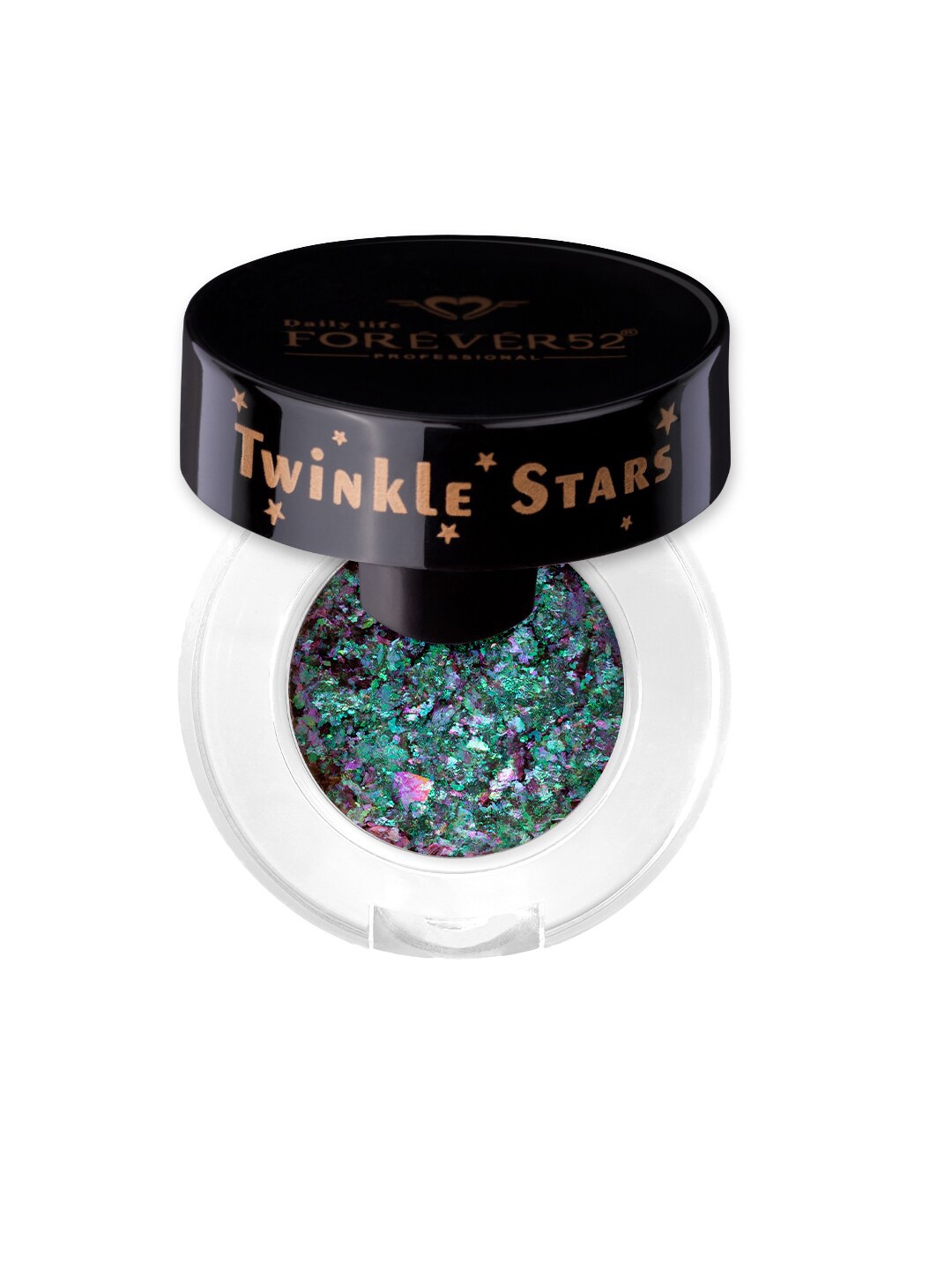 

Daily Life Forever52 Twinkle Star Flakes Eyeshadow - TF001, Green