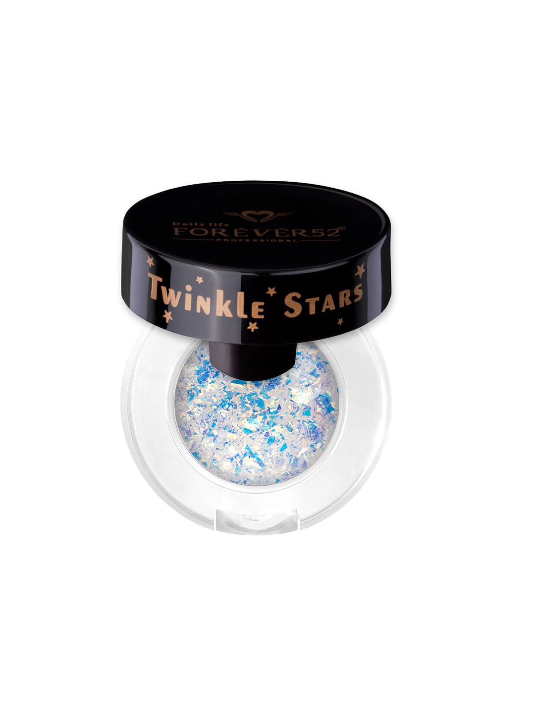 

Daily Life Forever52 Twinkle Star Flakes Eyeshadow - TF008, Silver