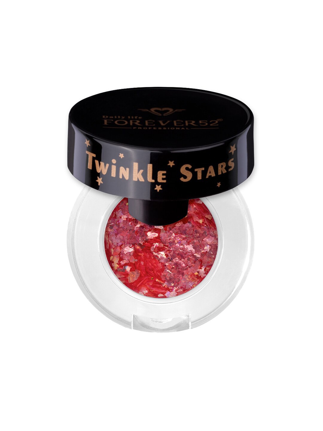 

Daily Life Forever52 Twinkle Star Flakes Eyeshadow - TF017, Red