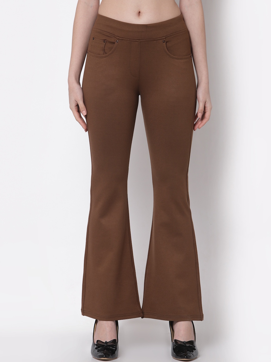 

Westwood Women Brown High-Rise Trousers