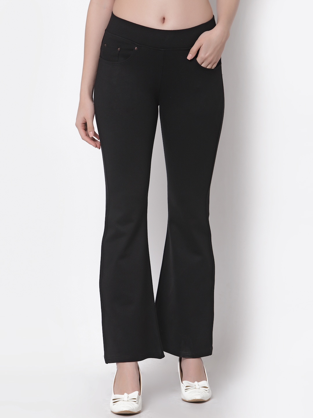 

Westwood Women Black High-Rise Trousers