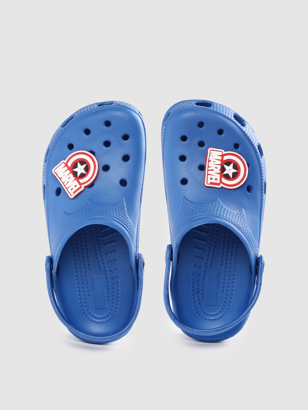 

toothless Boys Blue Avengers Printed Rubber Clogs