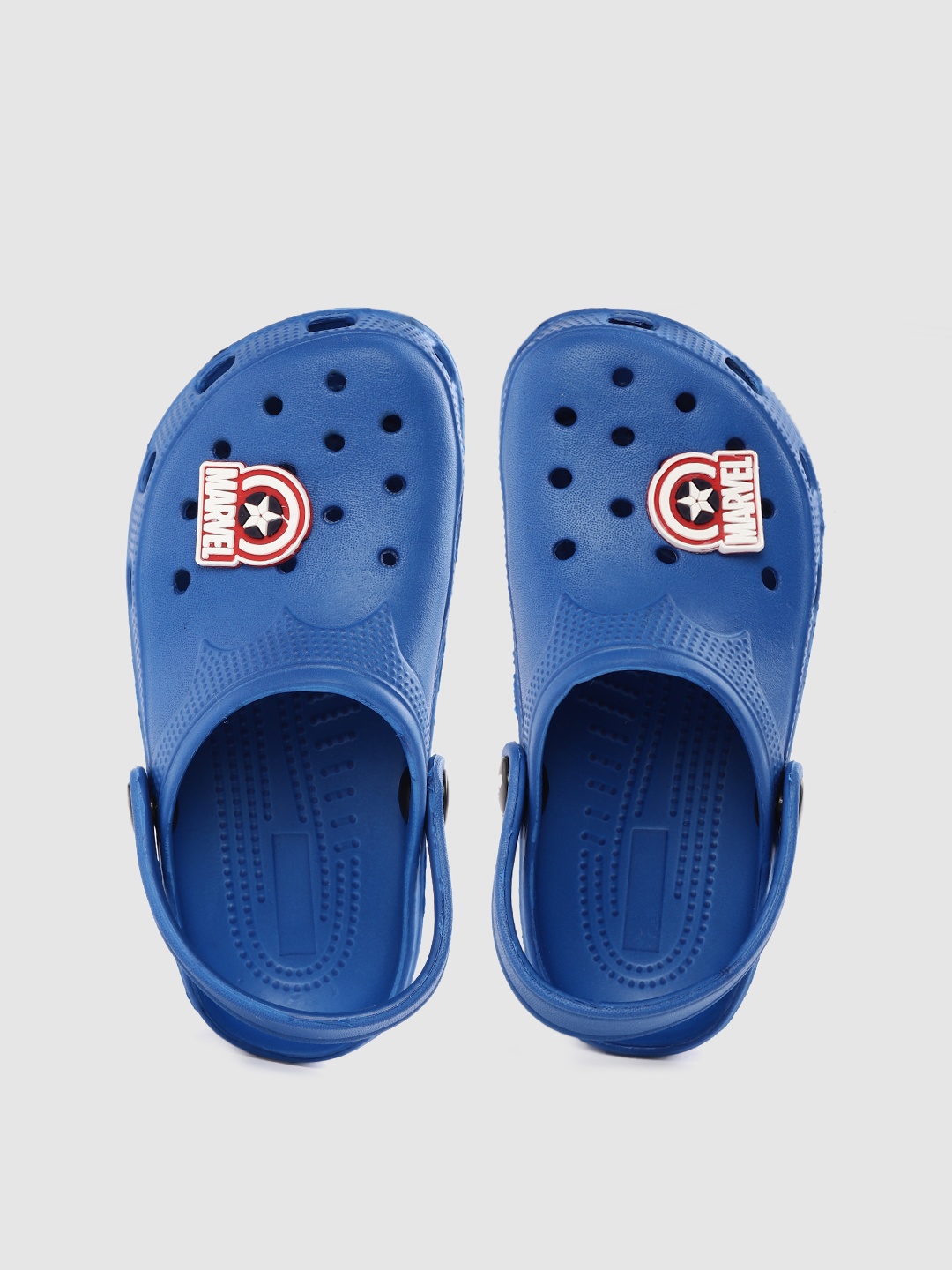 

toothless Boys Blue Avengers Printed Rubber Clogs