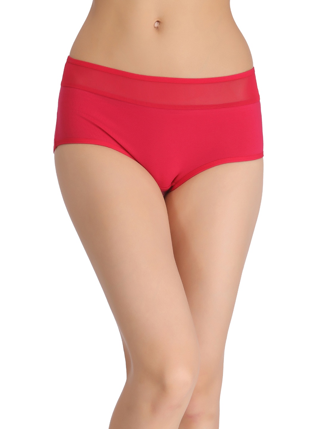 

Clovia Women Red Hipster Briefs PN0994P04XL