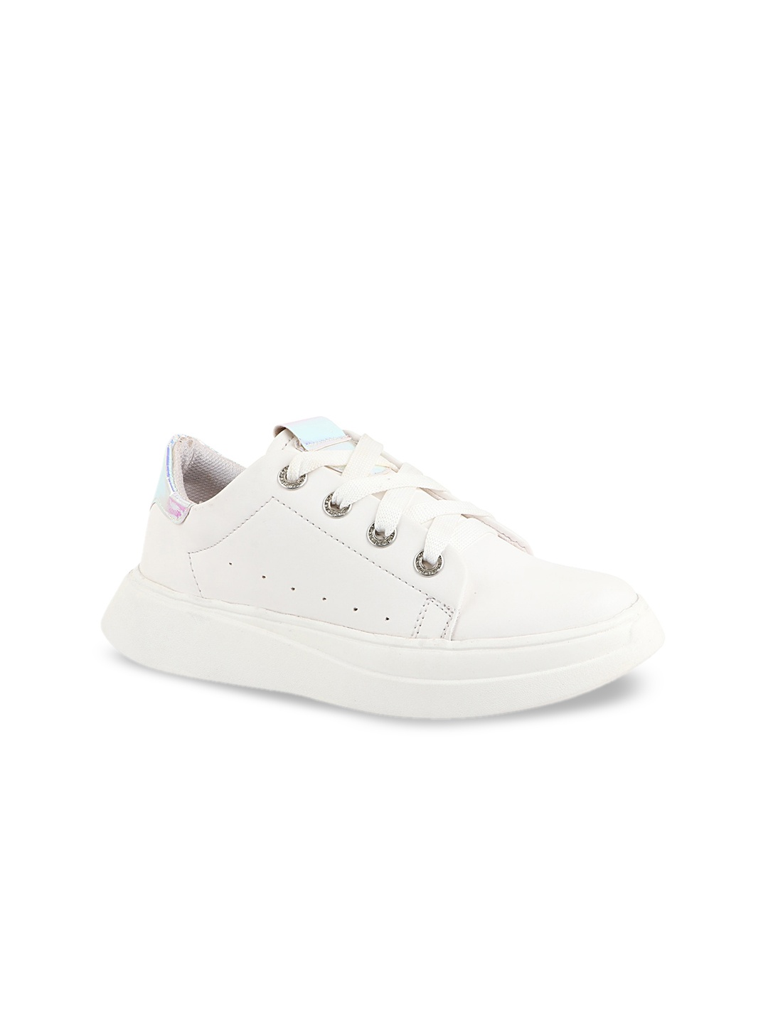 

Shoetopia Women White Solid Sneakers