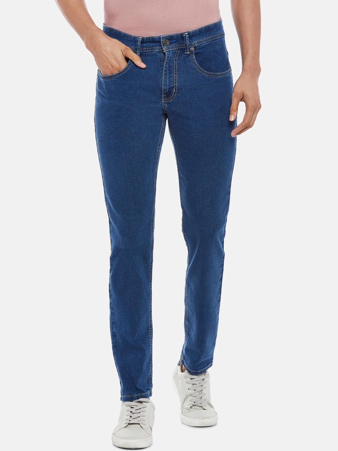 

People Men Blue Slim Fit Jeans