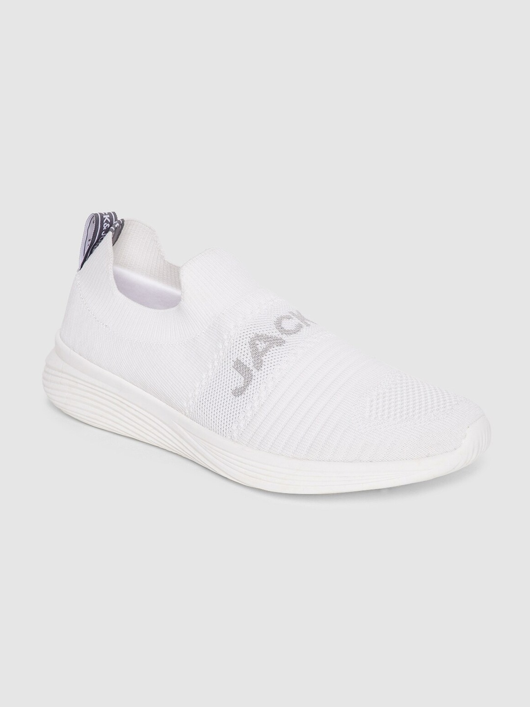 

Jack & Jones Men White Woven Design Sneakers