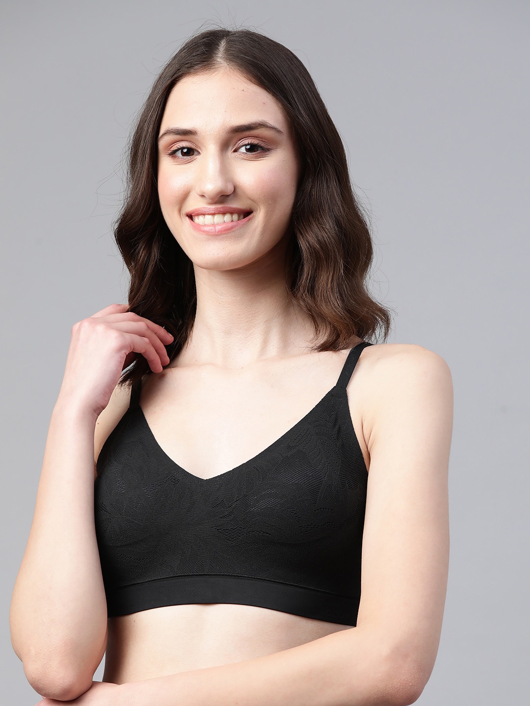 

Marks & Spencer Black Lightly Padded T-shirt Bra with Flexifit technology