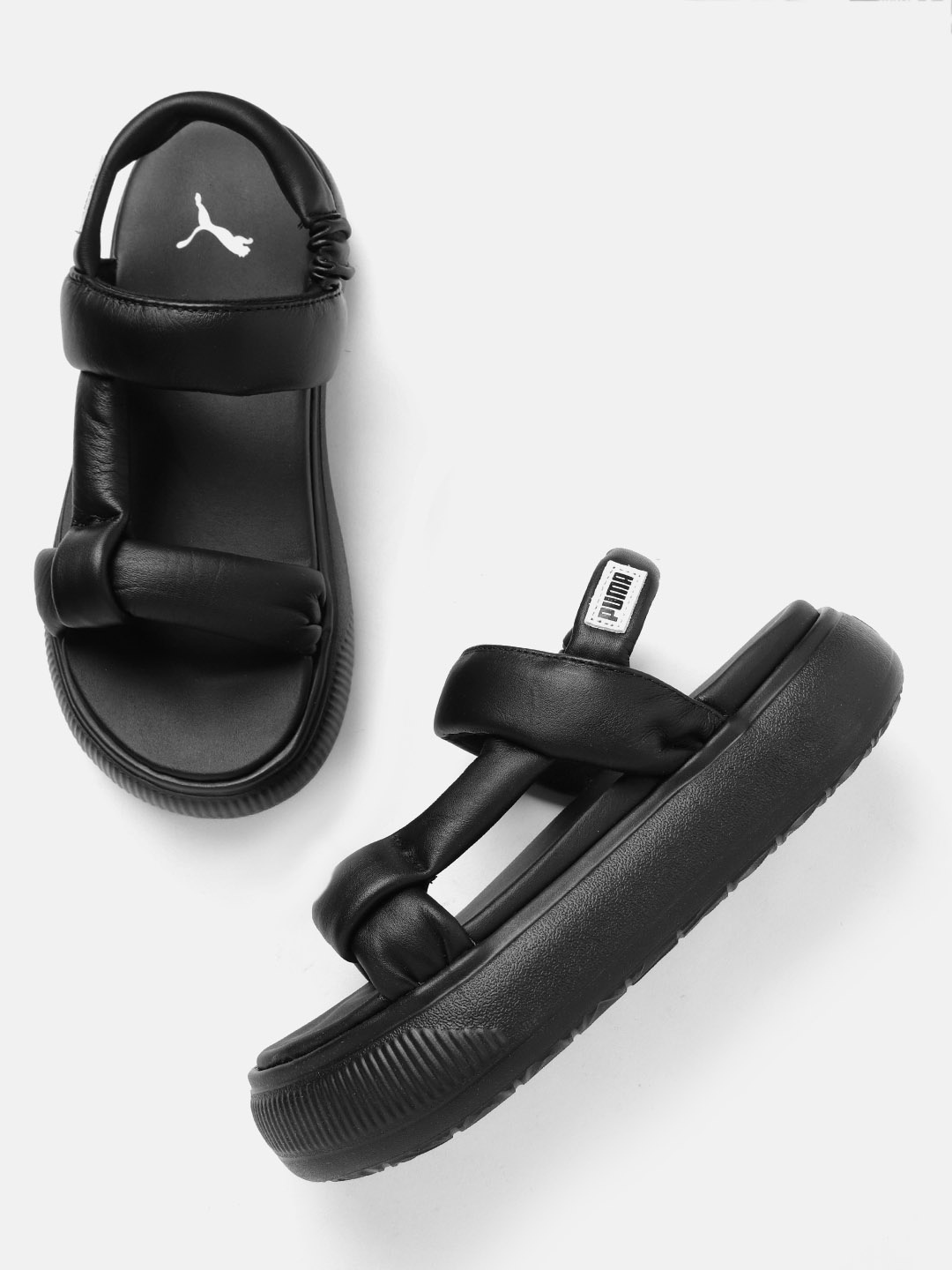 

Puma Women Black Solid Flatforms