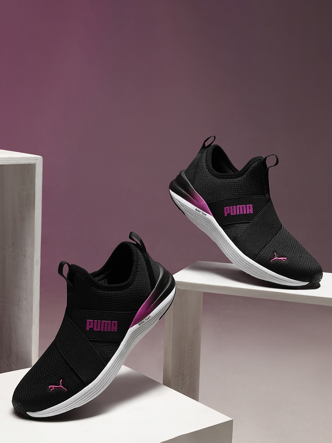 

Puma Women Black Better Foam Prowl Sustainable Sustainable Training Shoes
