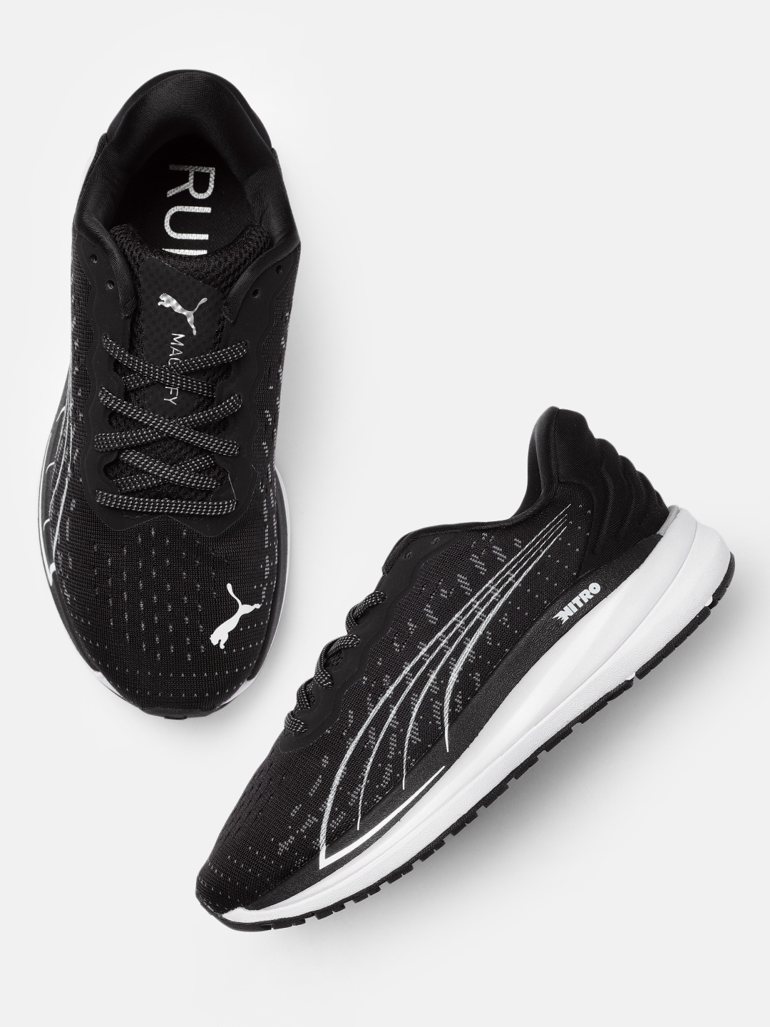 

Puma Women Black Magnify Nitro Running Shoes