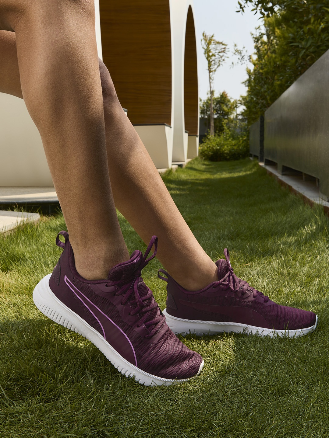 

Puma Women Purple Flyer Flex Running Shoes