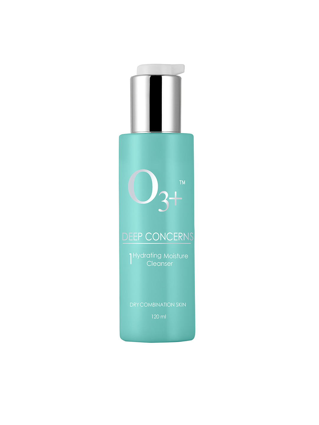 

O3 Deep Concerns 1 Hydrating Moisture Cleanser for Combination Skin 120 ml, Green