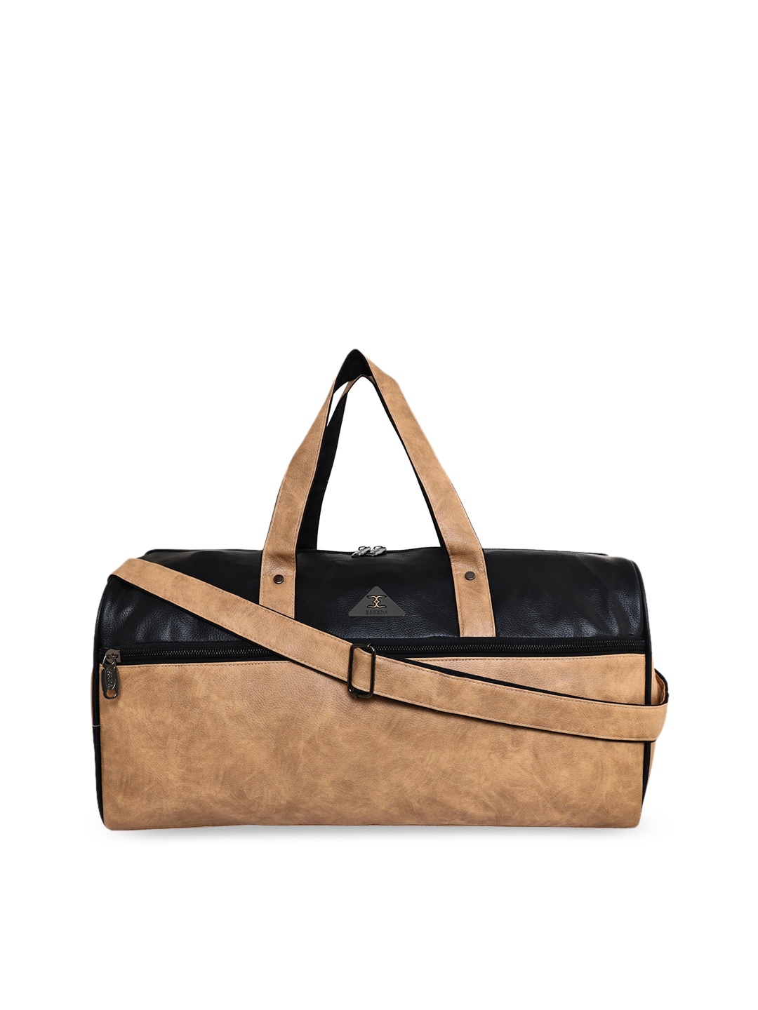 

ESBEDA Beige & Black Color Travel Duffle Bag