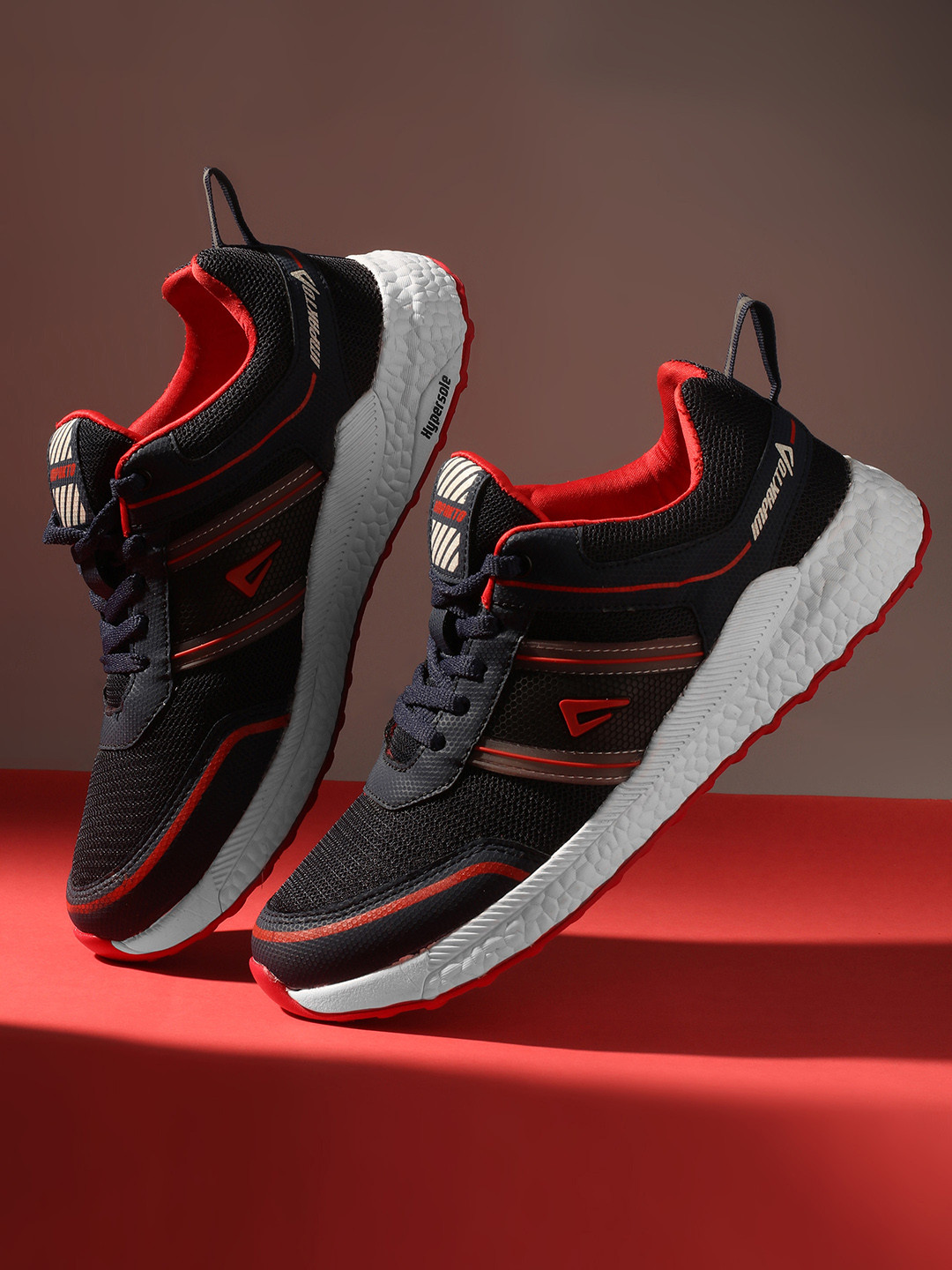 

IMPAKTO Men Mesh Running Shoes, Blue