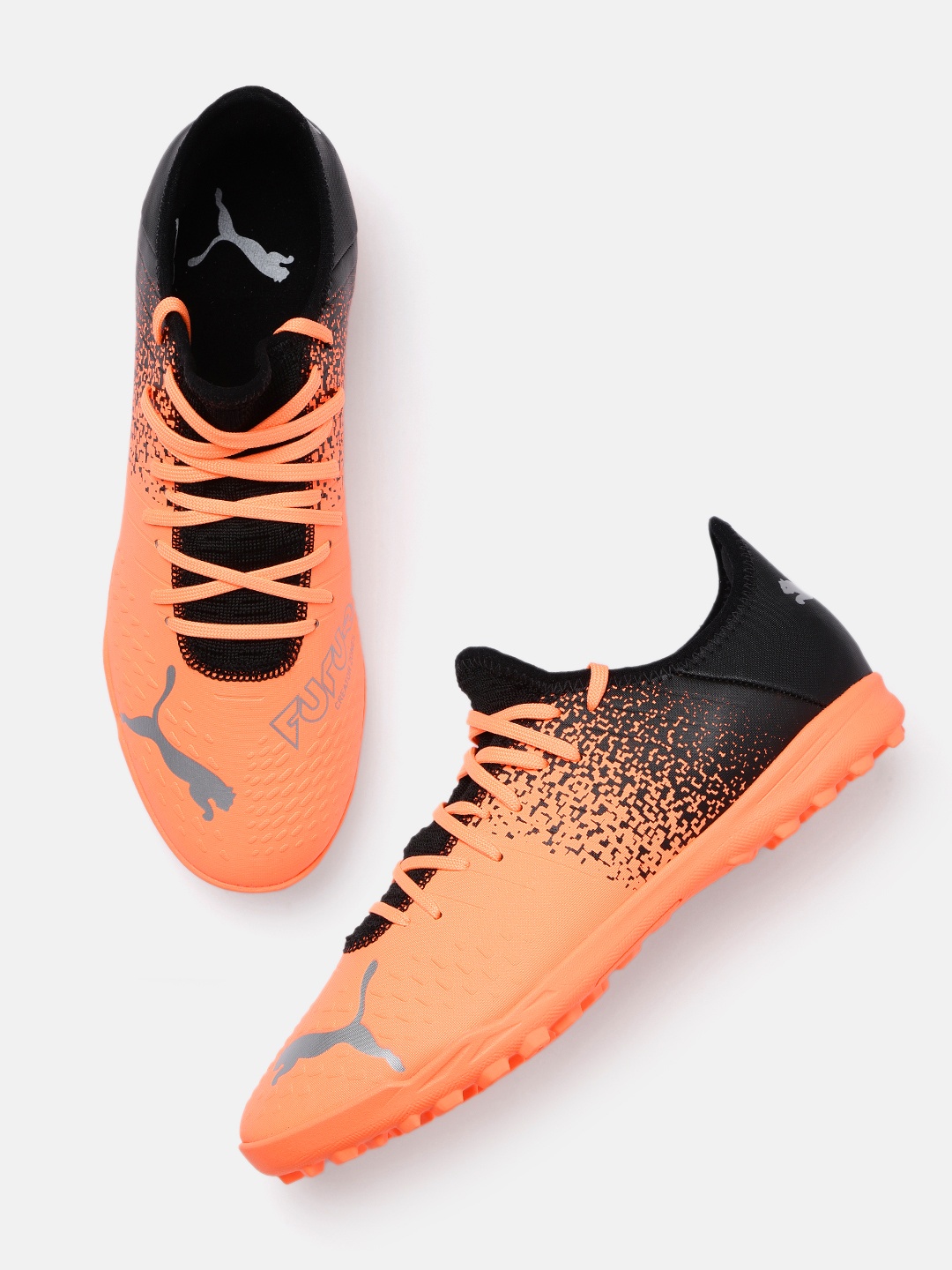 

Puma Men Orange & Black Future Z 4.3 Football Shoes
