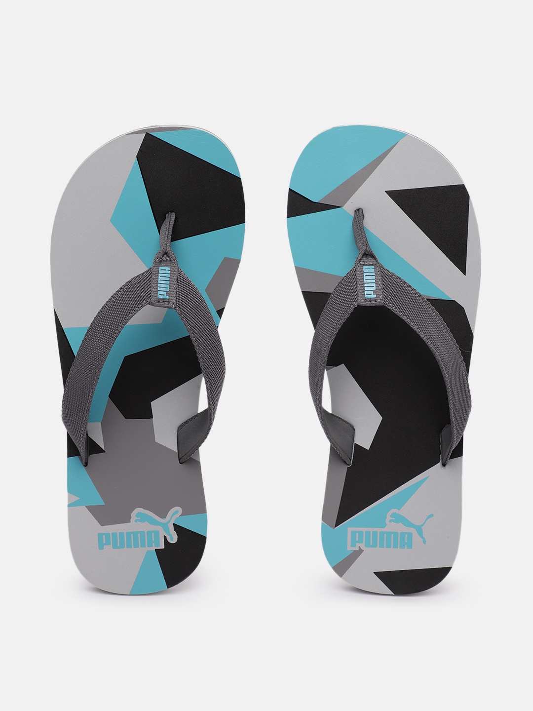 

Puma Unisex Grey Thong Flip-Flops