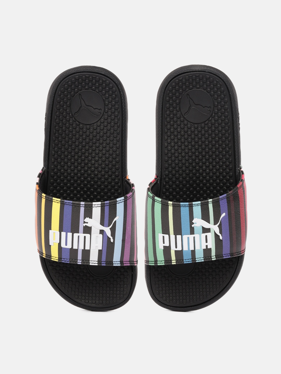 

Puma Unisex Multicoloured Printed Cool Cat Sliders, Multi