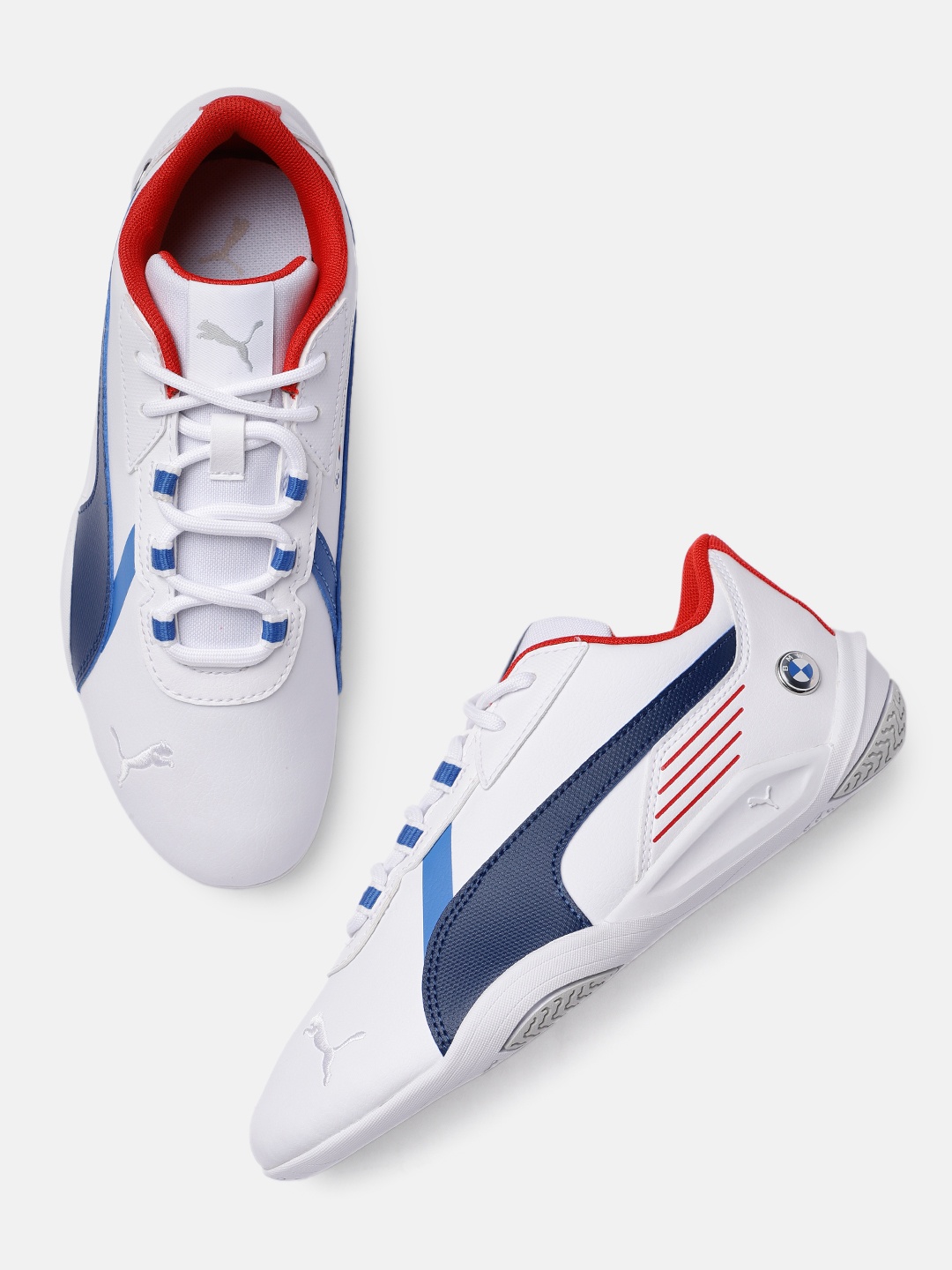 

PUMA Motorsport Unisex White BMW MMS R-Cat Machina Sneakers