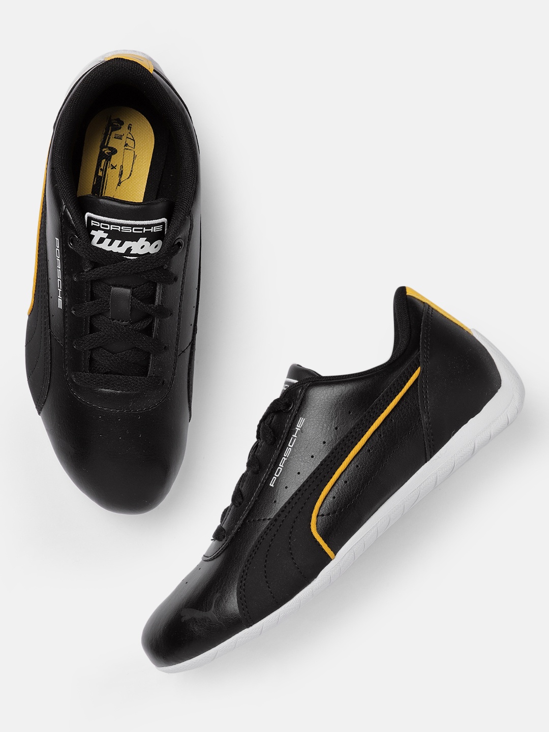 

PUMA Motorsport Unisex Black Porsche Legacy Neo Cat Perforations Sneakers