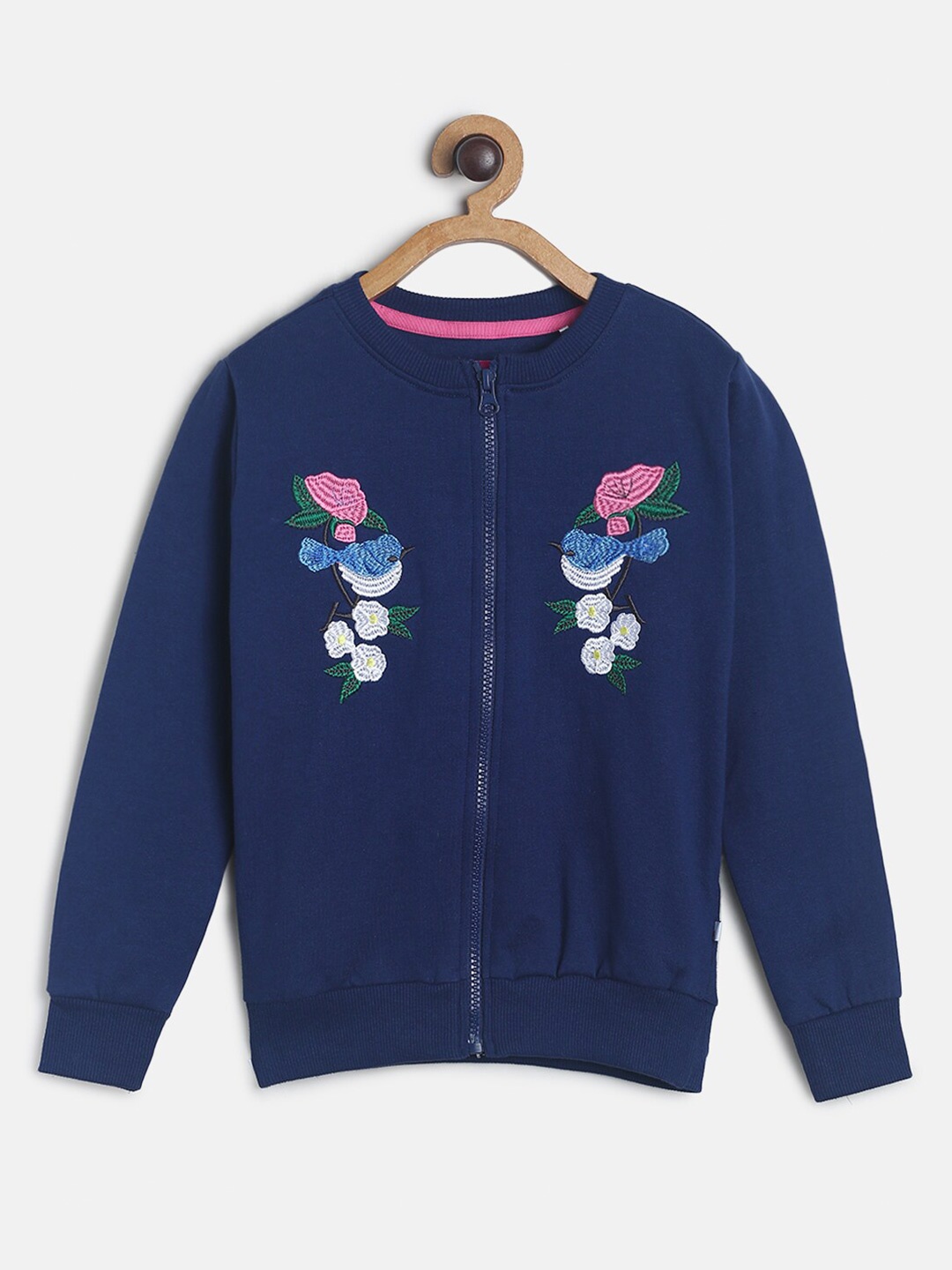 

TALES & STORIES Girls Navy Blue Sweatshirt