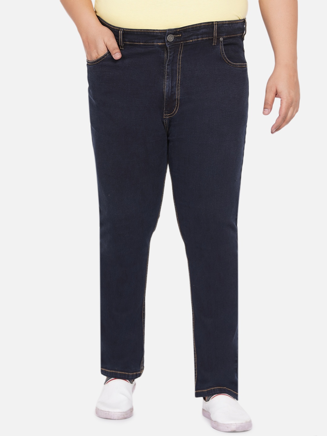 

Men Blue Stretchable Plus Size Jeans