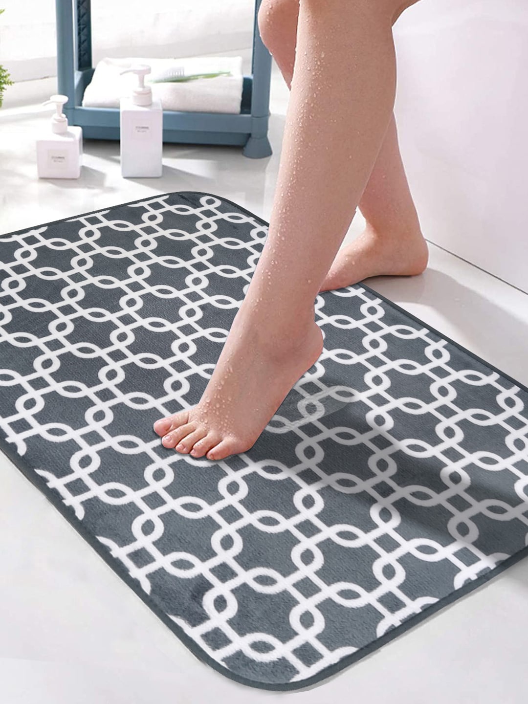 

BIANCA Brown 2050 GSM Anti-Slip Memory Foam Floor Rug