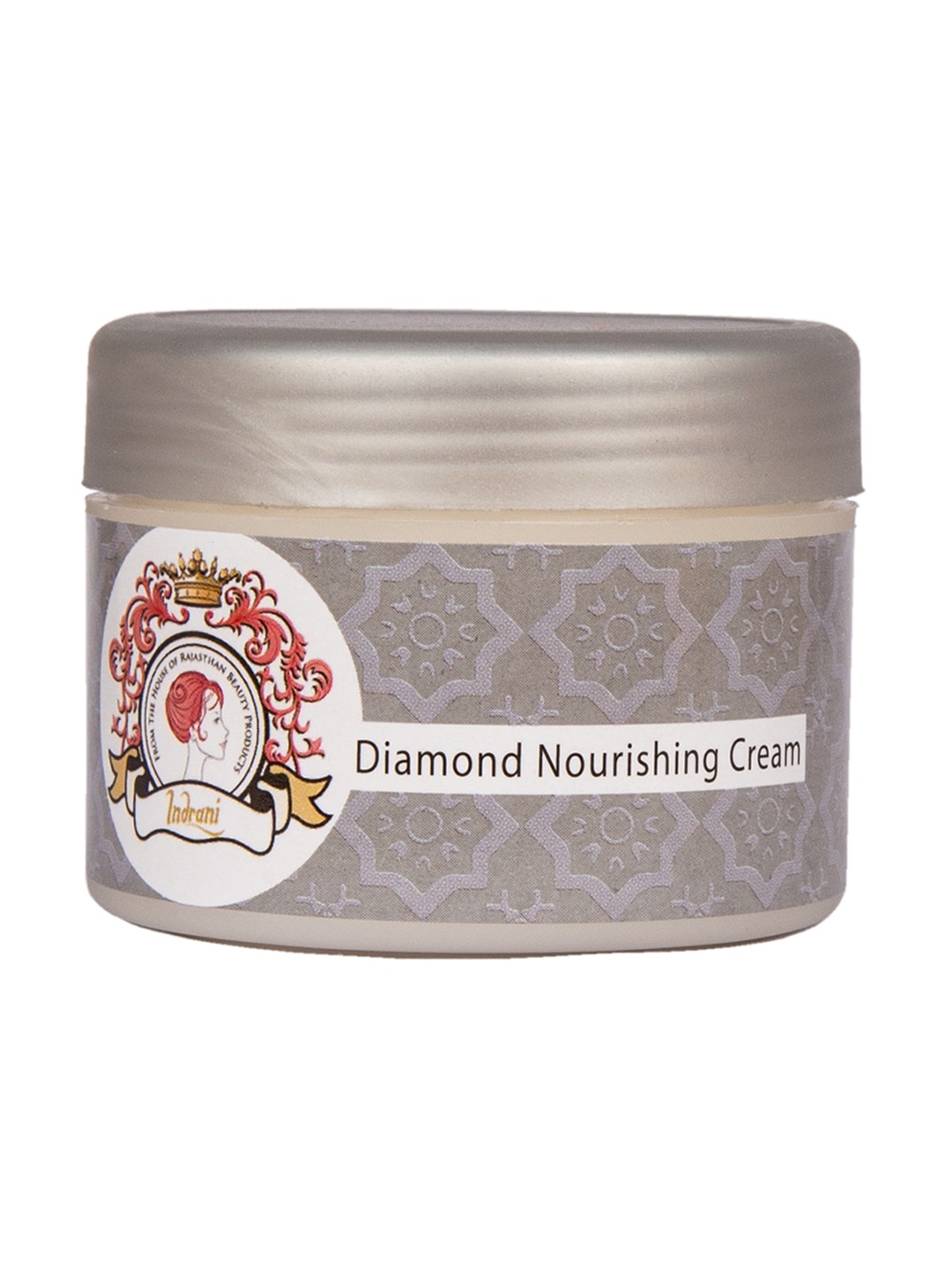 

Indrani Cosmetics Diamond Nourishing Cream 50 g, Grey