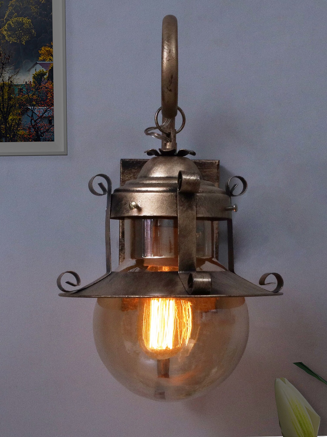 

Homesake Gold-Toned Oil Rubbed Bronze Finish Wall Lamps