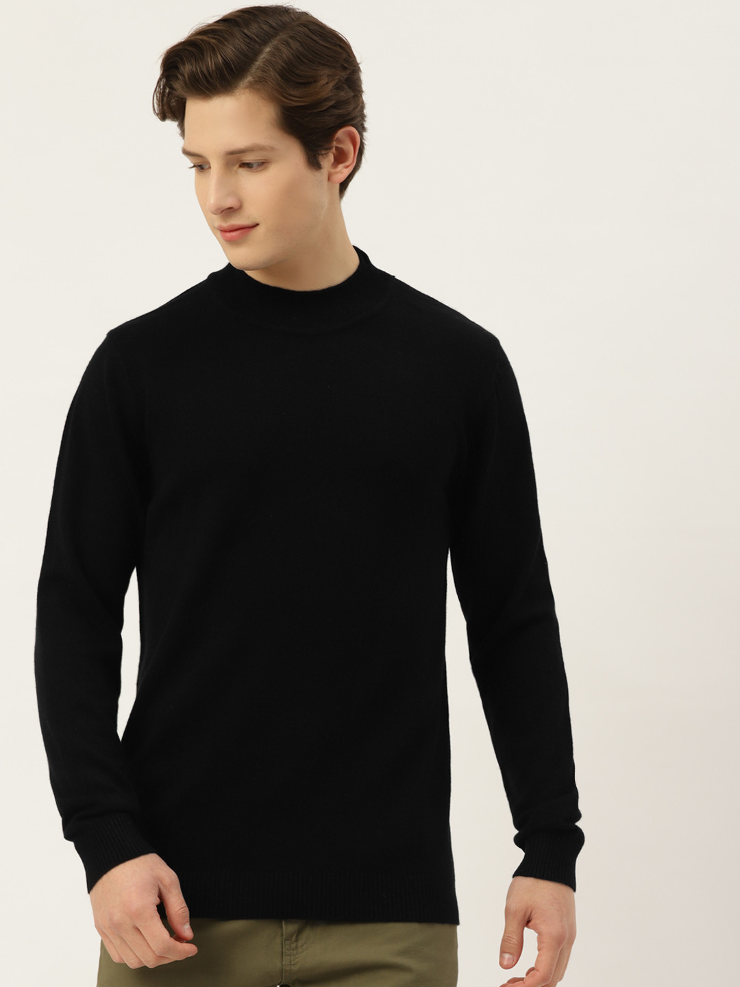 

RVK Men Black Pullover
